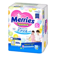 Подгузники детские MERRIES трусики р.XXL (15-28кг) N32
