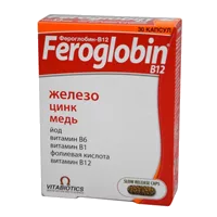 Фероглобин В-12 сироп Feroglobin B12 VITABIOTICS 200мл N1