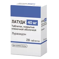Латуда таб п.п.о. 40мг N28