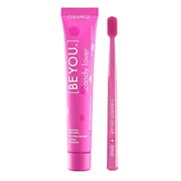 Зубная паста CURAPROX BE YOU Pink Любитель конфет арбуз 90мл + зубная щётка (CS5460) ultra soft
