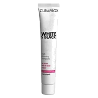 Зубная паста CURAPROX Black is White Отбеливающая вкус лайма BIW Single 90мл