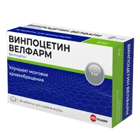 Винпоцетин Велфарм таб 5мг N50