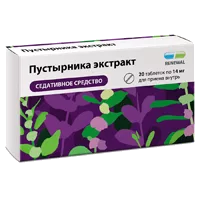 Пустырника экстракт Реневал таб 14мг N20