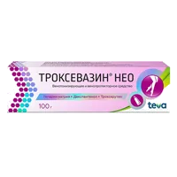 Троксевазин гель д/наружн пр 2% 100г N1