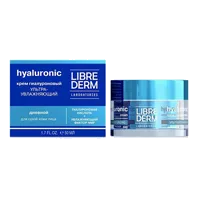LIBREDERM Гиалуроновый Hyaluronic Крем для лица дневной ультраувлажняющий для сухой кожи 50мл