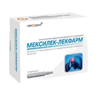 Мексилек-Лекфарм р-р для в/в и в/м вв 5% 2мл N10