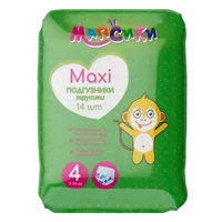 Подгузники детские AURA baby pants трусики 4 9-14кг N14