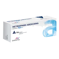 Метформин АВЕКСИМА таб п.п.о. 850мг N60