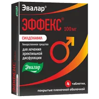 ЭФФЕКС Силденафил таб п.п.о. 100мг N4