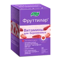 ФРУТТИЛАР Витамины для беременных ЭВАЛАР пастил жев мармелад ягод 4г N30