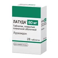 Латуда таб п.п.о. 80мг N28