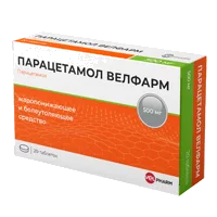 ПАРАЦЕТАМОЛ ВЕЛФАРМ таб 500мг N20
