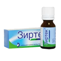 Зиртек кап д/внут пр 1% 20мл N1