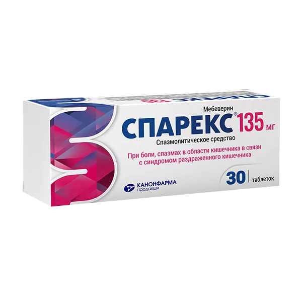 Спарекс таб п.п.о. 135мг N30