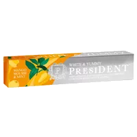 Зубная паста PresiDENT White & Yummy со вкусом манго-мусса и мяты 75г