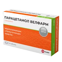 ПАРАЦЕТАМОЛ ВЕЛФАРМ таб 500мг N30