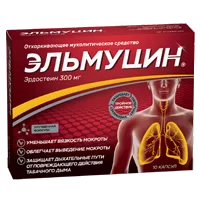 Эльмуцин капс 300мг N10