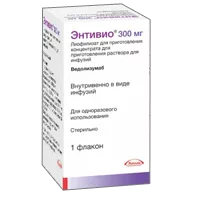 Энтивио лиоф д/конц для р-ра д/инф 300мг N1