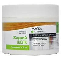 Dr Sante Маска для волос Жидкий Шёлк Укрепление и рост 300мл