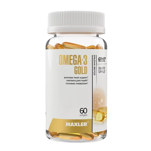 MAXLER Curcumin Omega-3 капс N60