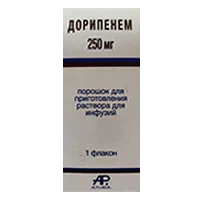 Дорипенем пор для р-ра д/инф 250мг N1