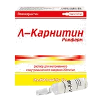 Л-Карнитин Ромфарм р-р для в/в и в/м вв 20% 5мл N5