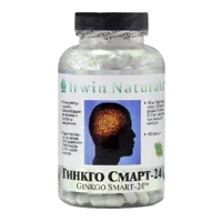 Irwin Naturals Гинкго Смарт-24 капс 478мг N180