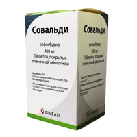 Совальди таб п.п.о. 400мг N28
