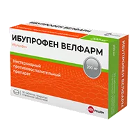 Ибупрофен Велфарм таб п.п.о. 200мг N30