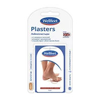 Лейкопластырь Wellfeet гидроколлоидный влажные мозоли 2,2х4,1см N8