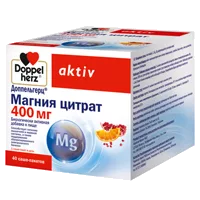 Доппельгерц актив Магния цитрат 400 мг порошок 6г N40