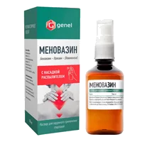 Меновазин р-р д/наружн пр (спиртовой) 50мл N1