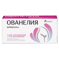 Ованелия супп ваг 0,5мг N15
