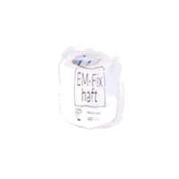 Бинт фиксирующий EM-Fix Soft мед эластичный цв бел 6см х 4м