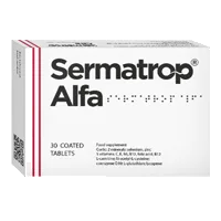 Серматроп Альфа Sermatrop Alfa таблетки п/о 1245мг N30
