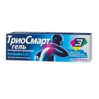 ТриоСмарт гель д/наружн пр 2,5% 30г N1