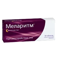 Меларитм таб п.п.о. 3мг N30