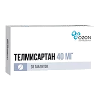 Телмисартан таб 40мг N28