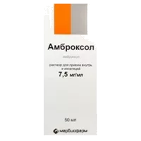 Амброксол р-р д/внут пр и д/инг 0,75% 50мл N1