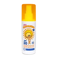 Моё СОЛНЫШКО Спрей солнцезащитный SPF30 для детей с 3 мес 100мл