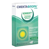 СМЕКТАФЛОРА SMECTAFLORA капс 485мг N10