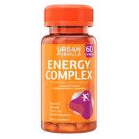 URBAN Formula Energy Complex Комплекс экстрактов женьшеня, элеутерококка и зелёного чая капсулы 400мг N60