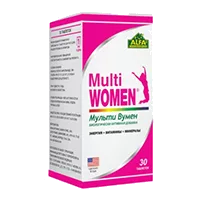 ALFA Vitamins Multi WOMEN Витамины для женщин таблетки 1310мг N30