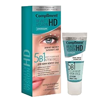 Compliment Крем-уход для кожи вокруг глаз Beauty Vision HD 5в1 Интенсивный 25мл
