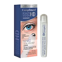 Compliment КРИО Гель-роллер для век Beauty Vision HD против тёмных кругов и припухлостей 11мл