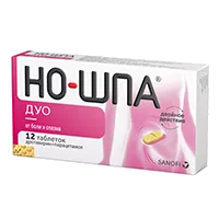 Но-шпа Дуо таб 40мг 500мг N12