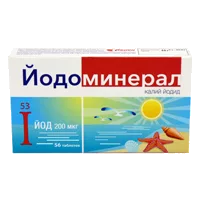 Йодоминерал таблетки 160мг N56