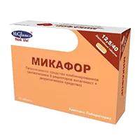 МИКАФОР таб 12,5мг 40мг N28