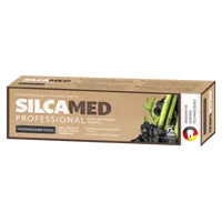 Зубная паста SILCAMED Professional Black Whitening Угольная 100г