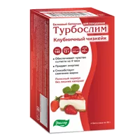 Турбослим белковый батончик ЭВАЛАР для контроля веса Клубничный чизкейк 50г N4